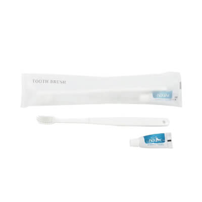 海外産歯ブラシ-ハブラシ24穴-3g(白) マットシリーズ