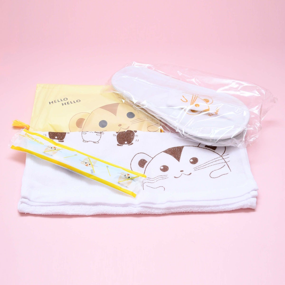 子供用アメニティ ハムスターセット【スリッパ付き】4