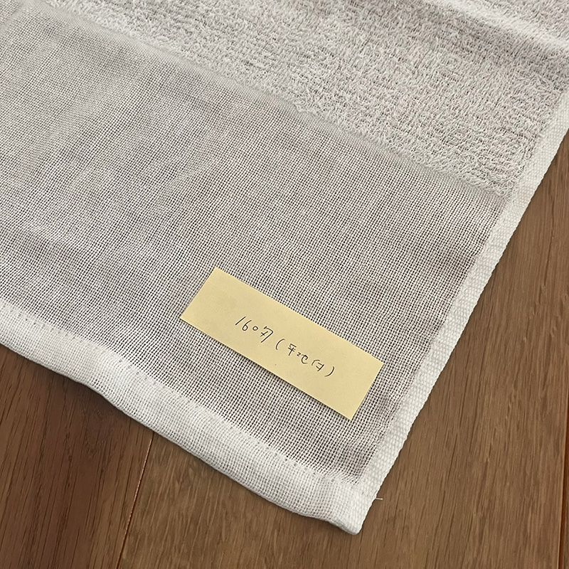 160匁フェイスタオル 白無地 バラ