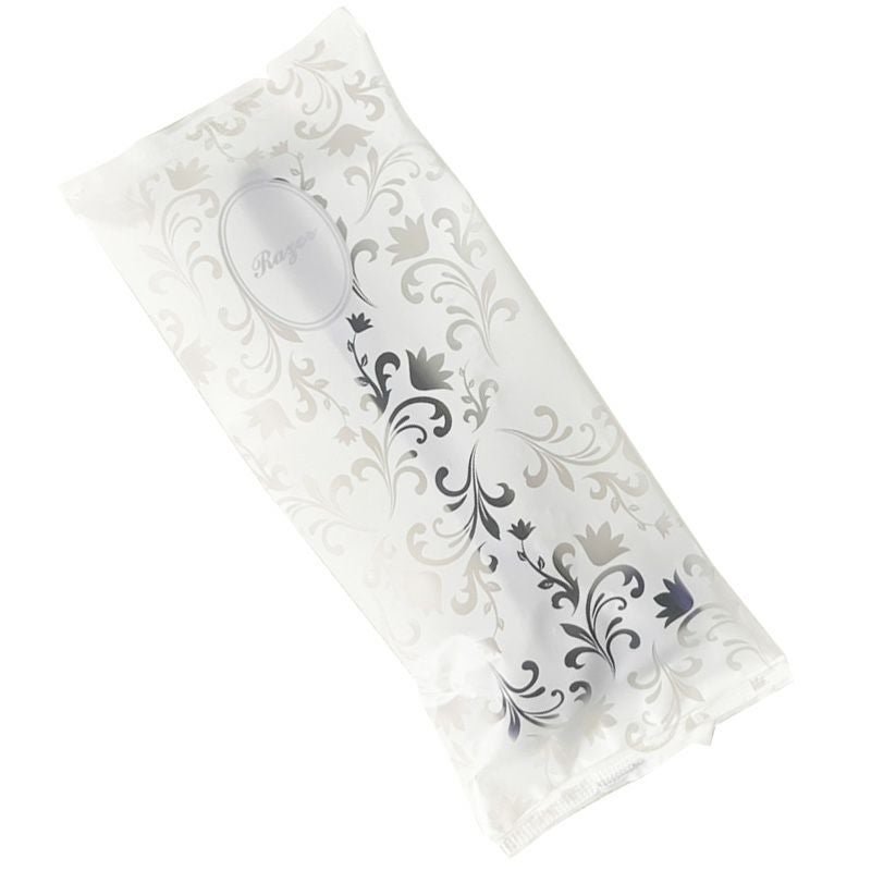 カミソリ3枚刃(黒)プレザントリーシリーズ【白】 1600個2