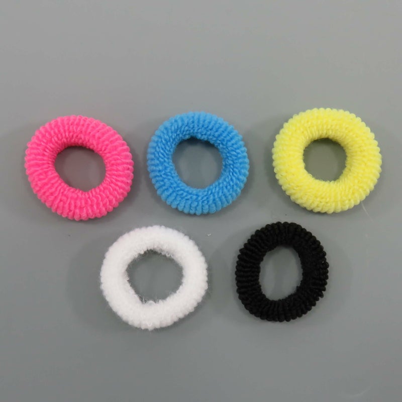 コットン・綿棒・ヘアゴム小 クリアマットシリーズ 2000個4