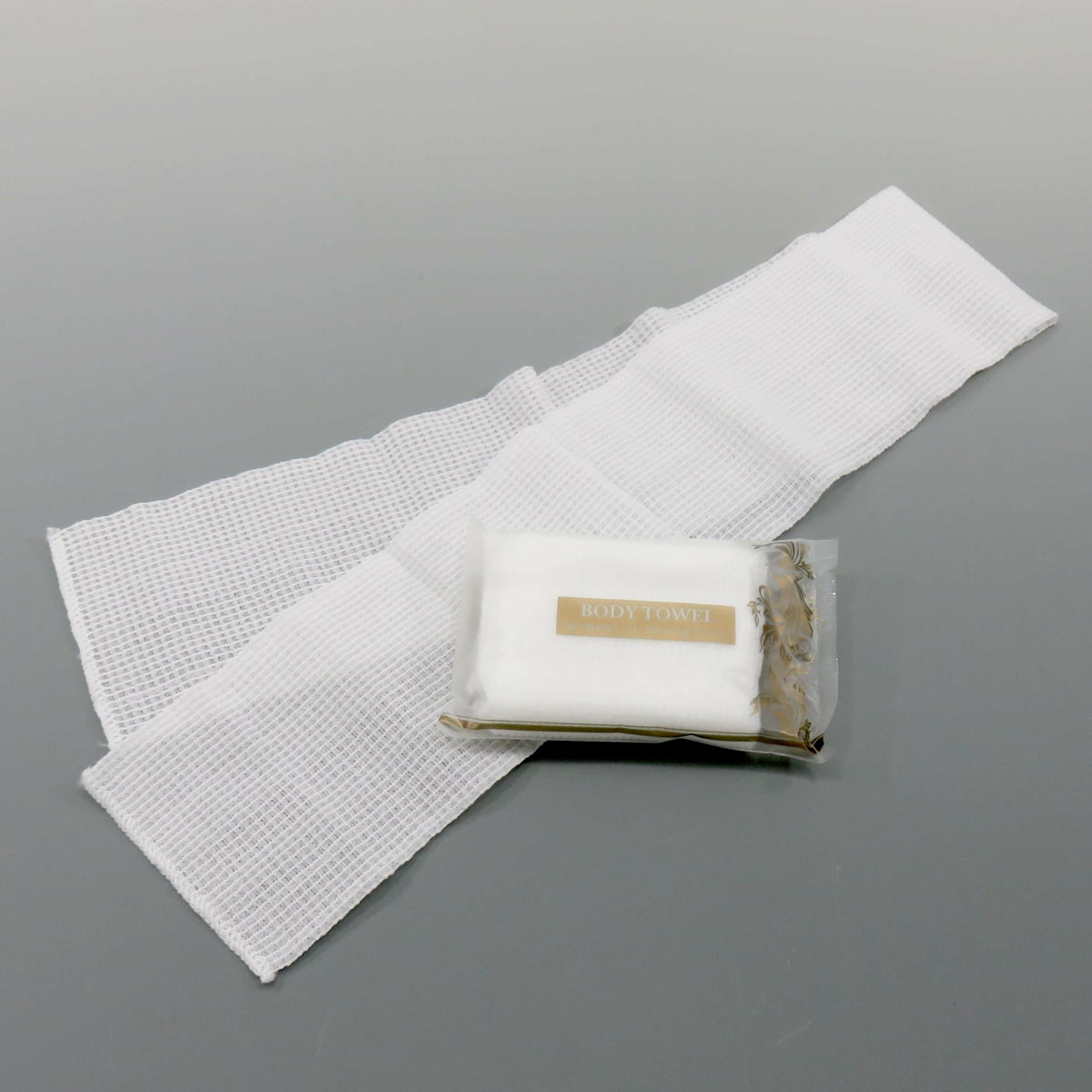 エコテックスボディタオル【レギュラー】 ゴールド4