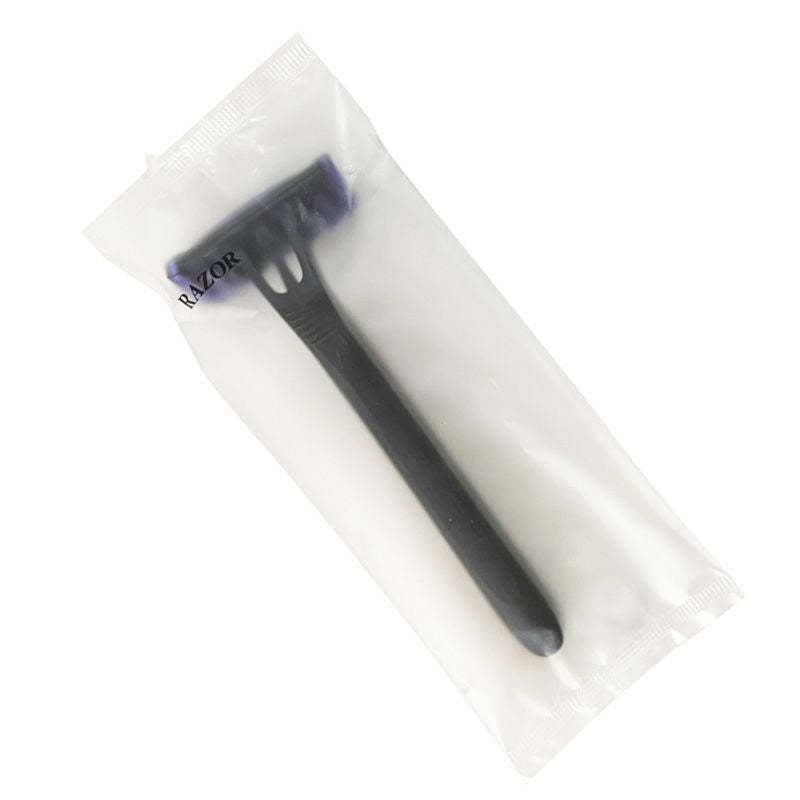 カミソリ3枚刃(黒) クリアマットシリーズ 400個2