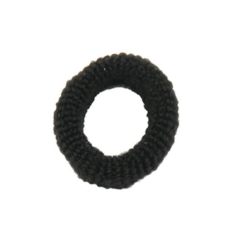 ヘアーバンド(小) マットシリーズ 黒 国内加工 500個4