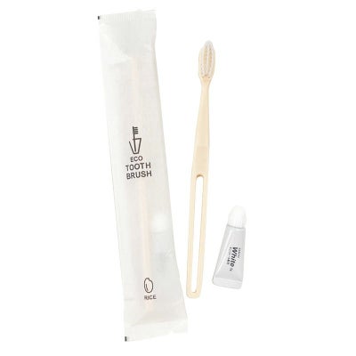 先細ハブラシセット24穴-3g 食用外米35%配合 ECO紙シリーズ 2760本