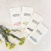 オーガニック化粧品 Gioiello【ジョイエッロ】 台紙付きエコ紙パウチ4種セット 250組5